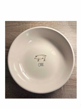 NEW Rae Dunn Oink Pasta Bowl